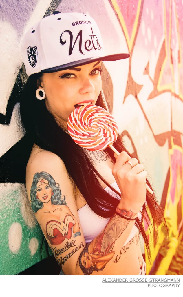 Tattoomodel Lollipop